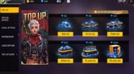 Users can do top up from this panel (Image via Garena)